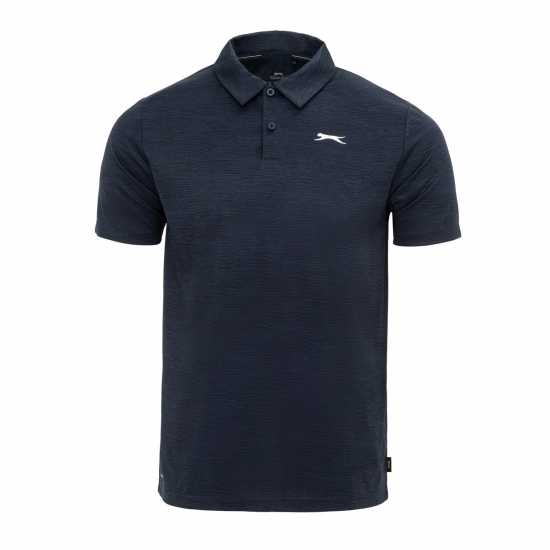 Slazenger Golf Solid Polo Mens Navy Marl Боулинг