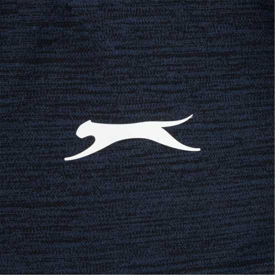 Slazenger Golf Solid Polo Mens Navy Marl Боулинг