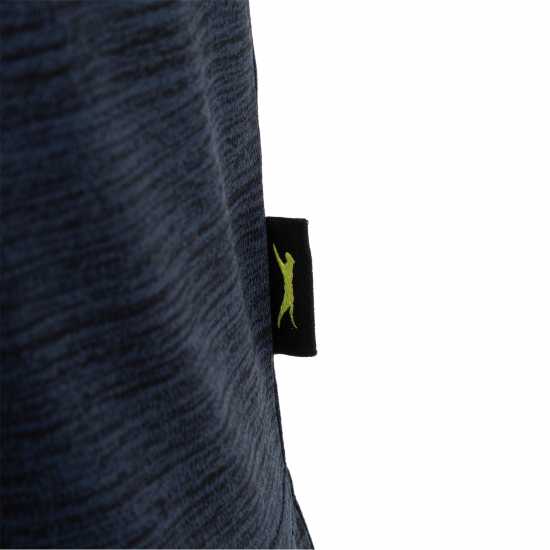Slazenger Golf Solid Polo Mens Navy Marl Боулинг