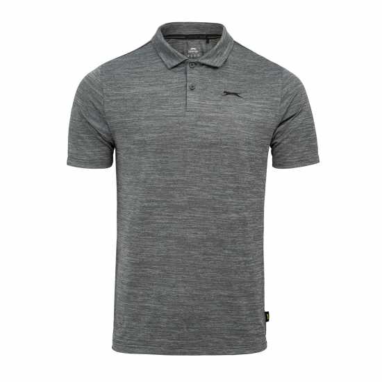 Slazenger Golf Solid Polo Mens Сив марл Боулинг