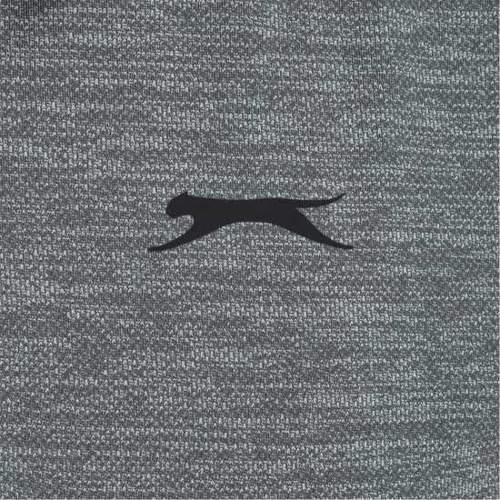 Slazenger Golf Solid Polo Mens Сив марл Боулинг