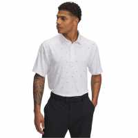 Under Armour Блуза С Яка Men's Printed Short-Sleeve Performance Polo Shirt Бяло 