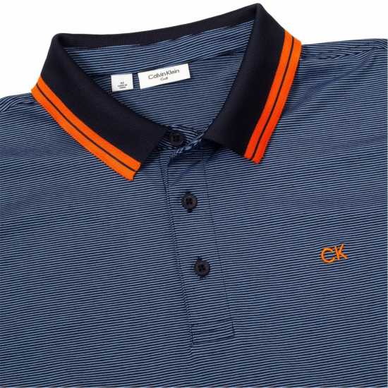 Дрехи за голф Мъжка Блуза С Яка Calvin Klein Golf G Blade Polo Shirt Mens Тъмносин/Прахосин Мъжка Блуза С Яка Calvin Klein Golf G Blade Polo Shirt Mens Тъмносин/Прахосин Дрехи за голф