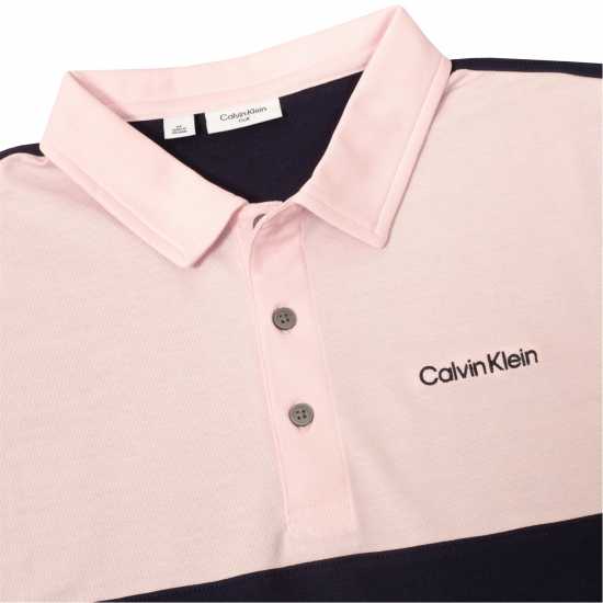 Блуза С Яка Calvin Klein Golf Men's Jc Block Short Sleeve Performance Polo Shirt  