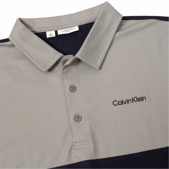 Блуза С Яка Calvin Klein Golf Men's Jc Block Short Sleeve Performance Polo Shirt  