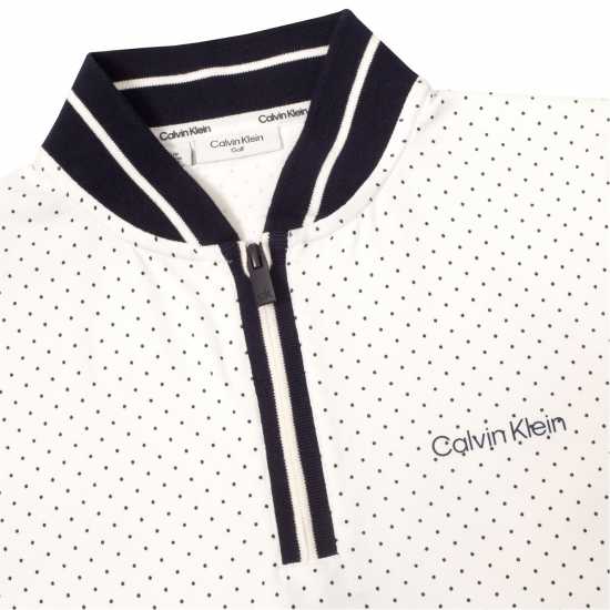 Блуза С Яка Calvin Klein Golf Women's Short Sleeve Performance Polo Shirt White Блуза С Яка Calvin Klein Golf Women's Short Sleeve Performance Polo Shirt White