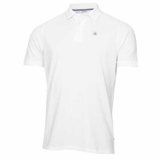 Calvin Klein Golf Ck G Polo Jn99 White/Black Calvin Klein Golf Ck G Polo Jn99 White/Black