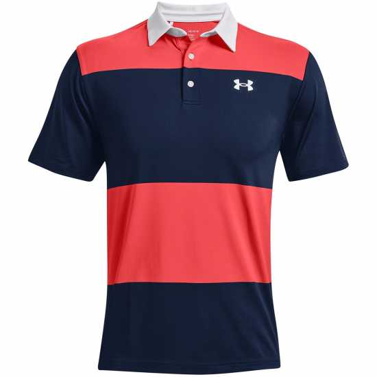 Under Armour Мъжка Блуза С Яка Playoff 2.0 Golf Polo Shirt Mens Rush Red Мъжки тениски с яка
