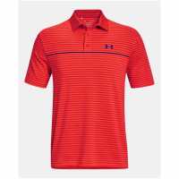 Under Armour Мъжка Блуза С Яка Playoff 2.0 Golf Polo Shirt Mens Orange/Blue Мъжки тениски с яка