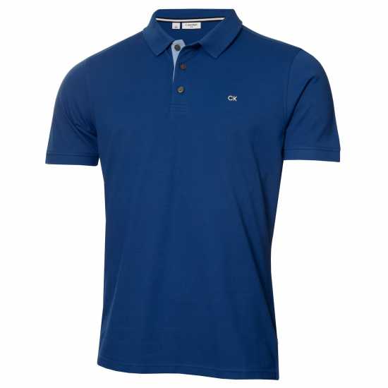 Блуза С Яка Calvin Klein Golf Men's Short Sleeve Performance Polo Shirt Dresdenb 