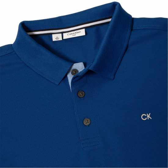 Блуза С Яка Calvin Klein Golf Men's Short Sleeve Performance Polo Shirt Dresdenb 