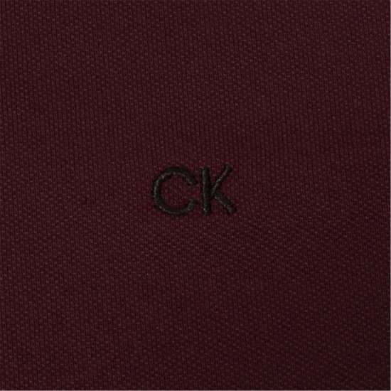 Блуза С Яка Calvin Klein Golf Men's Short Sleeve Performance Polo Shirt Blackber 