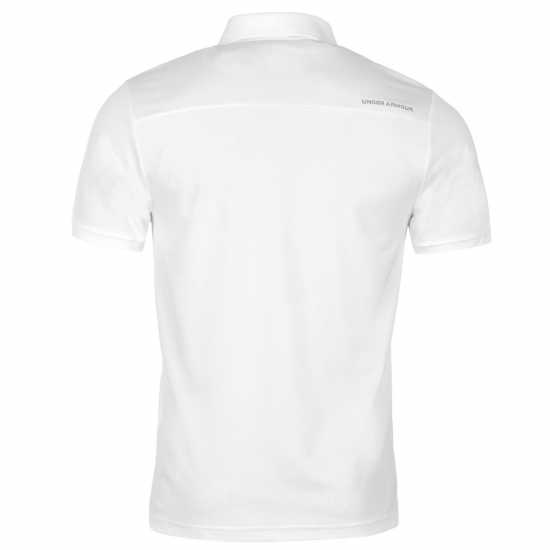Under Armour Мъжка Блуза С Яка Performance Polo Shirt Mens White Мъжко облекло за едри хора