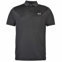 Under Armour Мъжка Блуза С Яка Performance Polo Shirt Mens Black Мъжко облекло за едри хора