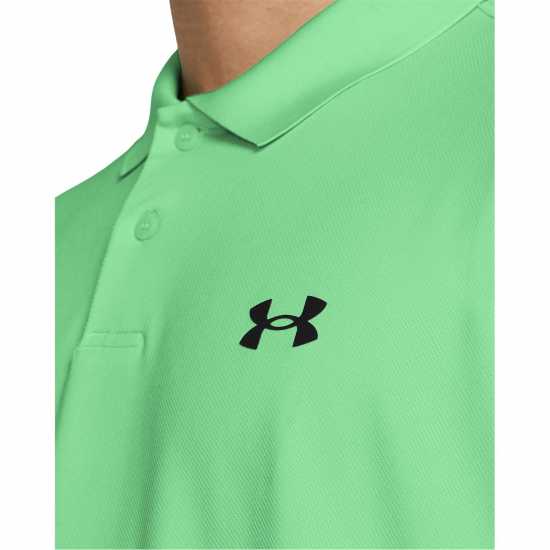 Under Armour Мъжка Блуза С Яка Performance Polo Shirt Mens Matrix Green Мъжко облекло за едри хора