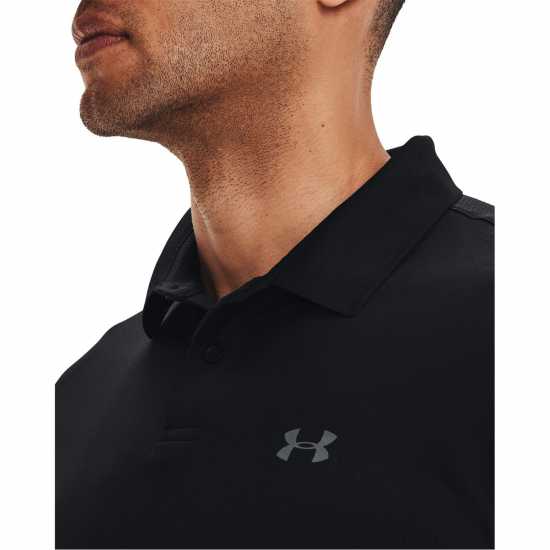 Under Armour Мъжка Блуза С Яка Performance Polo Shirt Mens Black Мъжко облекло за едри хора