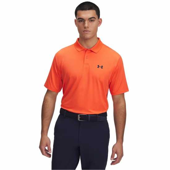 Under Armour Matchplay Polo Men's Огън Under Armour Matchplay Polo Men's Огън