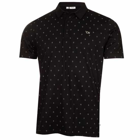 Блуза С Яка Calvin Klein Golf Men's Short Sleeve Performance Polo Shirt Black 