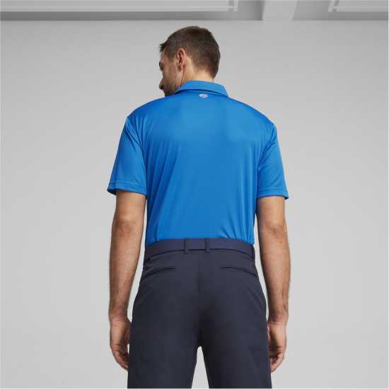 Puma Мъжка Блуза С Яка Pure Solid Polo Shirt Mens Future Blue Puma Мъжка Блуза С Яка Pure Solid Polo Shirt Mens Future Blue