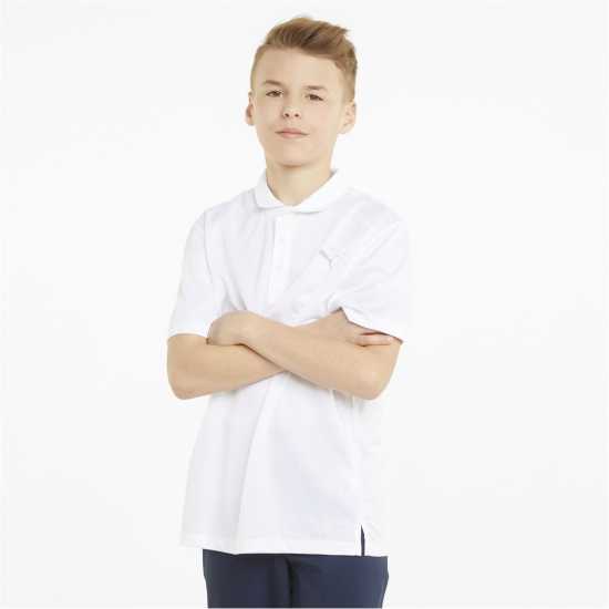 Puma Детска Блуза С Яка Essential Polo Shirt Juniors  Детски тениски тип поло
