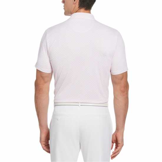 Original Penguin Golf Retro Geo Print Sn99 Розово сладоледено Дрехи за голф