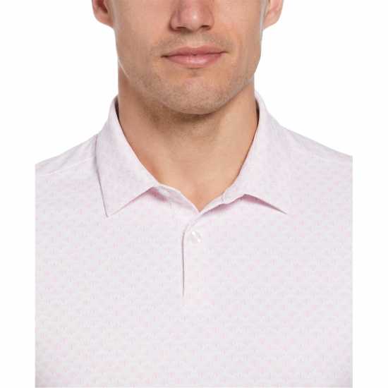 Original Penguin Golf Retro Geo Print Sn99 Розово сладоледено Дрехи за голф
