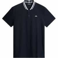 J Lindeberg Golf Tyson Polo Sn53 JL Navy Дрехи за голф