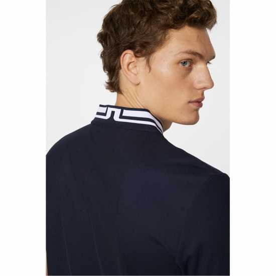 Дрехи за голф J Lindeberg Golf Tyson Polo Sn53 JL Navy J Lindeberg Golf Tyson Polo Sn53 JL Navy Дрехи за голф