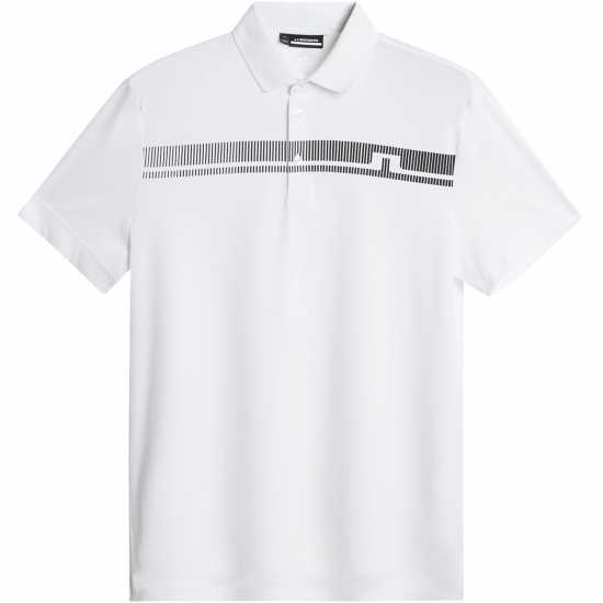 J Lindeberg Golf Klas Polo Sn53 White Дрехи за голф
