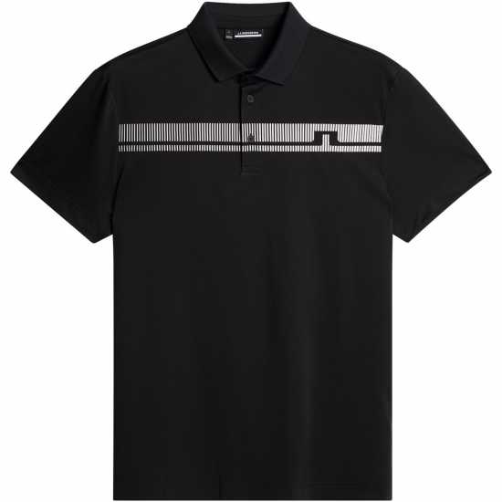 Дрехи за голф J Lindeberg Golf Klas Polo Sn53 Black J Lindeberg Golf Klas Polo Sn53 Black Дрехи за голф