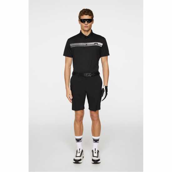 Дрехи за голф J Lindeberg Golf Klas Polo Sn53 Black J Lindeberg Golf Klas Polo Sn53 Black Дрехи за голф
