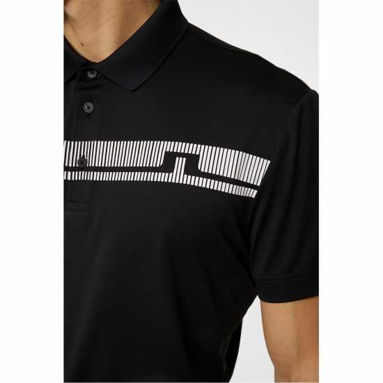 Дрехи за голф J Lindeberg Golf Klas Polo Sn53 Black J Lindeberg Golf Klas Polo Sn53 Black Дрехи за голф