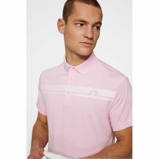 J Lindeberg Golf Klas Polo Sn53 Nosegay Дрехи за голф