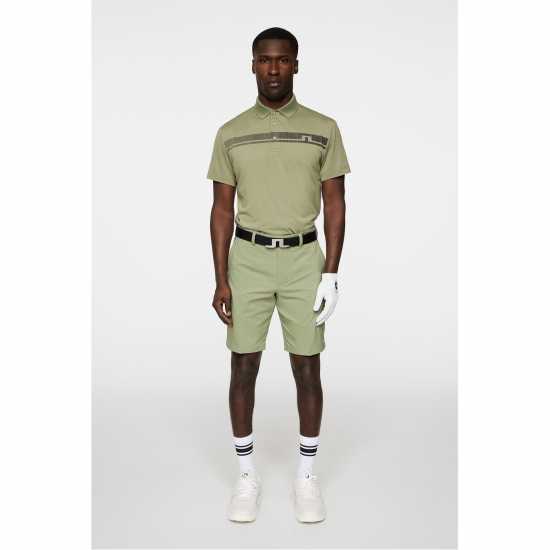 Дрехи за голф J Lindeberg Golf Klas Polo Sn53 Oil Green J Lindeberg Golf Klas Polo Sn53 Oil Green Дрехи за голф