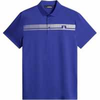 J Lindeberg Golf Klas Polo Sn53 clematis blue Дрехи за голф