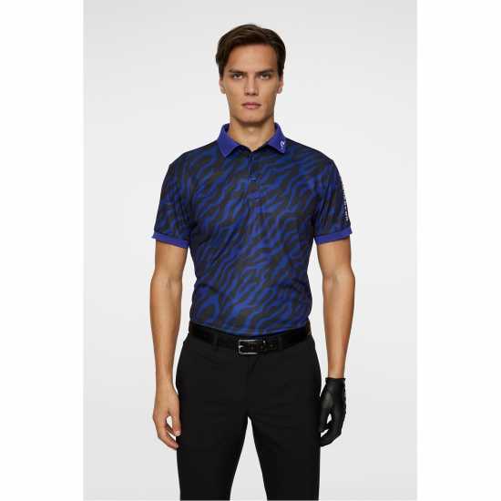 J Lindeberg Golf Tour Tech Polo Sn53 Tour Tiger Clem Дрехи за голф