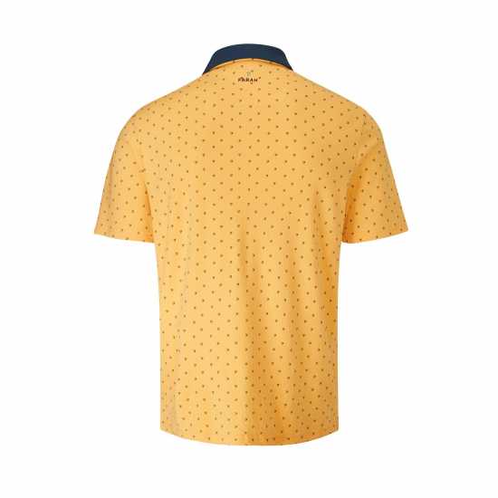 Блуза С Яка Farah Golf Polo Shirt W Apricot/Teal Мъжки тениски с яка
