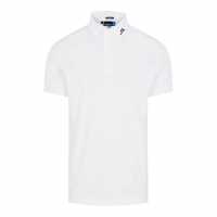 J Lindeberg Блуза С Яка Tech Polo Shirt White Мъжко облекло за едри хора