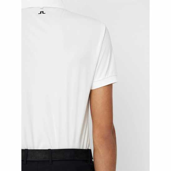 J Lindeberg Блуза С Яка Tech Polo Shirt White Мъжко облекло за едри хора