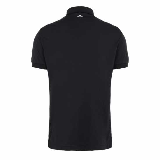 J Lindeberg Блуза С Яка Tech Polo Shirt Black Мъжко облекло за едри хора