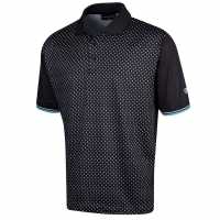 Блуза С Яка Island Green Golf Diamond Print Polo Shirt Mens  Мъжки тениски с яка