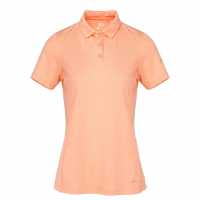 Slazenger Блуза С Яка Plain Polo Shirt Womens Peach Дамски тениски с яка