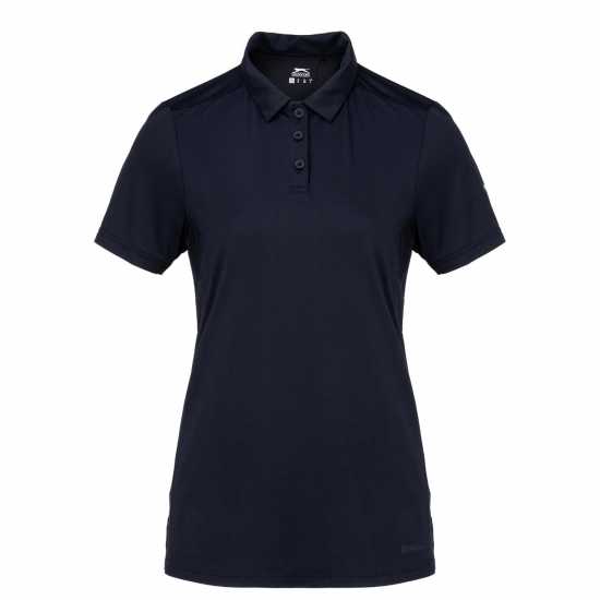Боулинг Slazenger Блуза С Яка Plain Golf Polo Shirt Womens Морска синьо Slazenger Блуза С Яка Plain Golf Polo Shirt Womens Морска синьо Боулинг