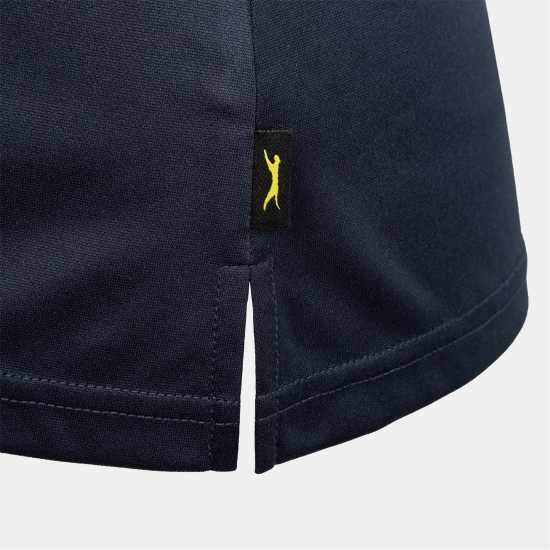Боулинг Slazenger Блуза С Яка Plain Golf Polo Shirt Womens Морска синьо Slazenger Блуза С Яка Plain Golf Polo Shirt Womens Морска синьо Боулинг