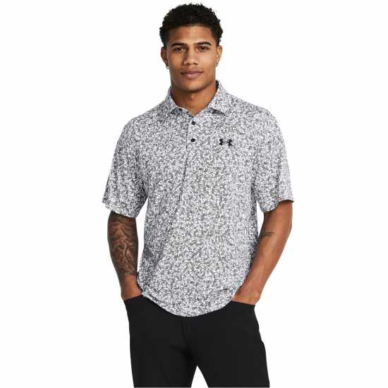 Under Armour Блуза С Яка Men's Playoff Short-Sleeve Performance Polo Shirt Бяло 