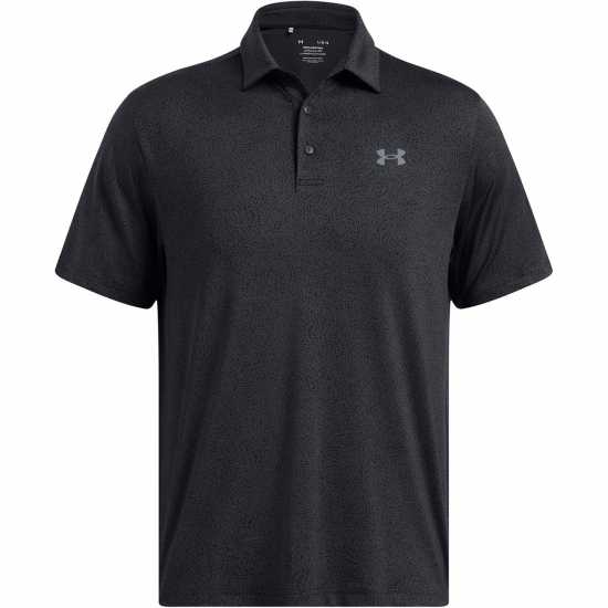 Дрехи за голф Under Armour Playoff 3 Prn Plo Sn99 Black Under Armour Playoff 3 Prn Plo Sn99 Black Дрехи за голф