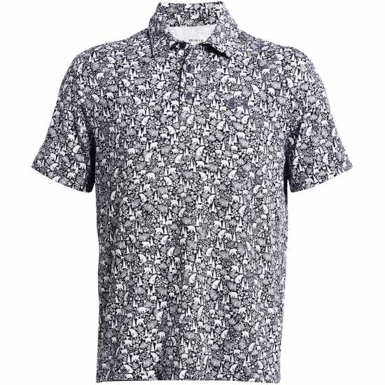 Under Armour Блуза С Яка Men's Playoff Short-Sleeve Performance Polo Shirt Синьо 