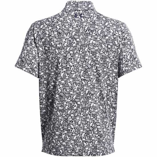 Under Armour Блуза С Яка Men's Playoff Short-Sleeve Performance Polo Shirt Синьо 