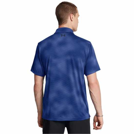 Under Armour Блуза С Яка Men's Playoff Short-Sleeve Performance Polo Shirt Синьо 