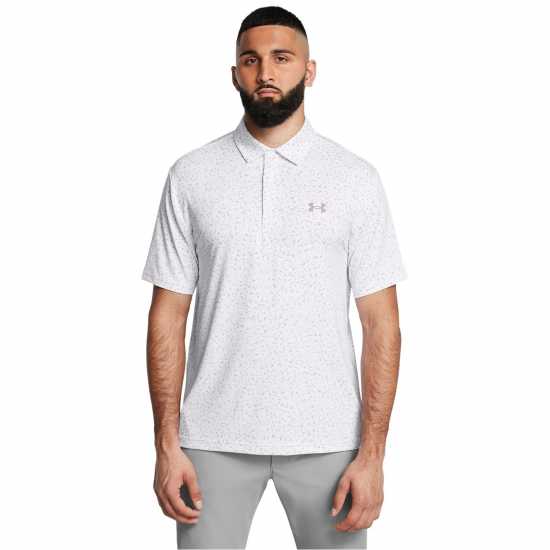 Under Armour Блуза С Яка Men's Playoff Short-Sleeve Performance Polo Shirt Бяло 